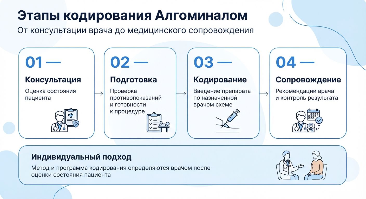 Кодирование препаратом «Алгоминал» в Надыме инфографика